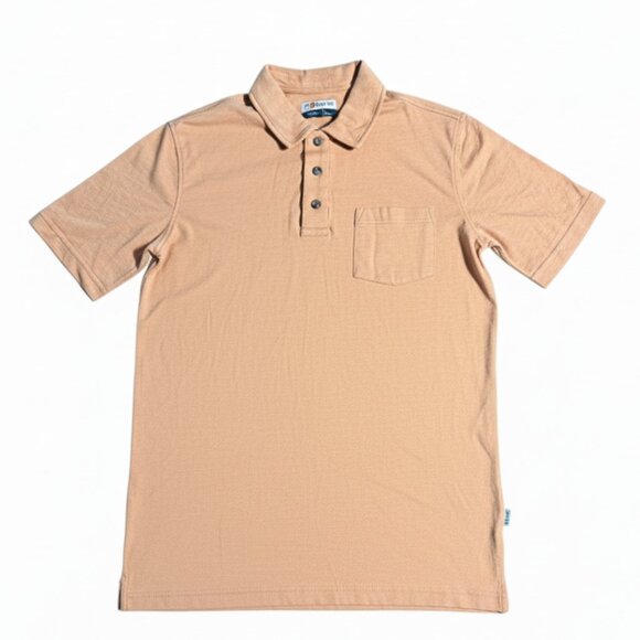 NEW Magellan Men's Shore and Line Heather Short Sleeve Polo Shirt - Picture 2 of 5